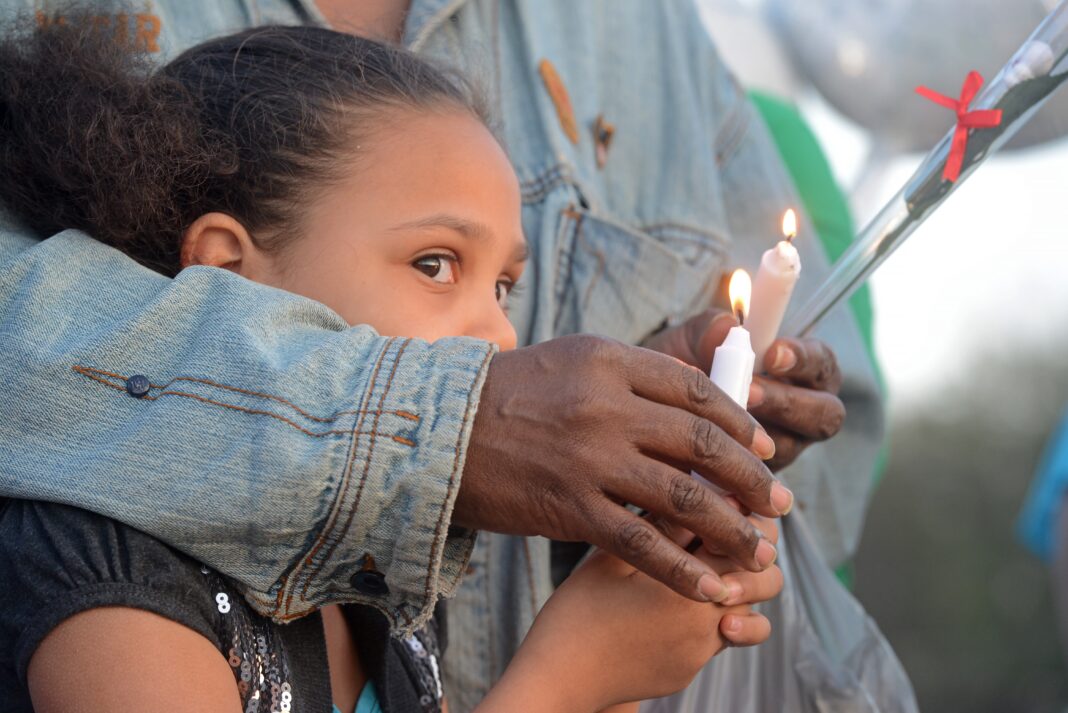 Scenes From the Samantha Myers Vigil