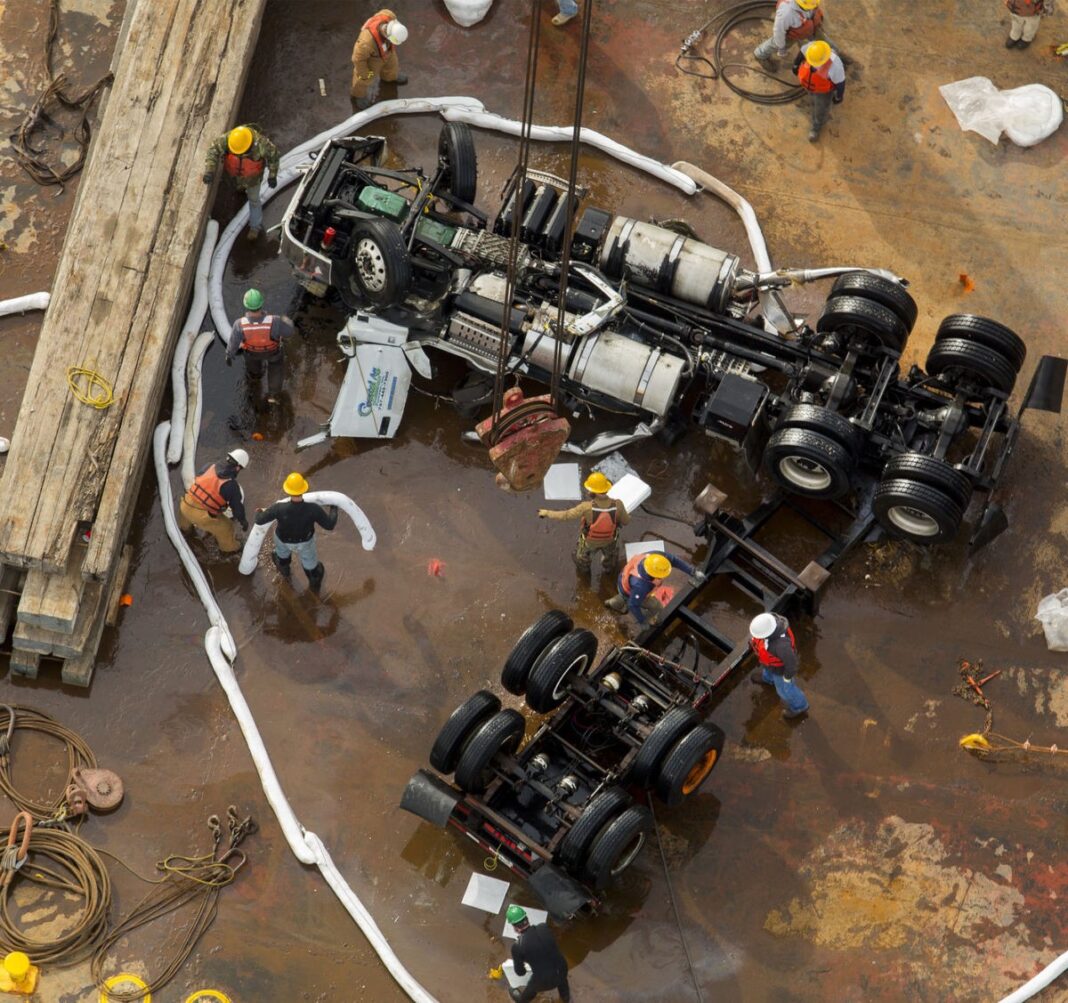 Photos: Previous Truck Accidents on the Chesapeake Bay Bridge-Tunnel