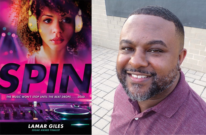 Young adult author Lamar Giles’ new novel “Spin” sets murder in fast-paced music scene
