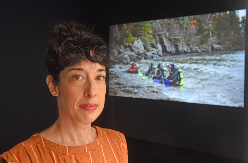 Deep Dive: Artist Hope Ginsburg becomes one with the sea