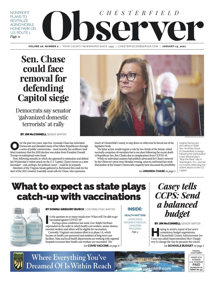 Chesterfield Observer Closing After 27 Years