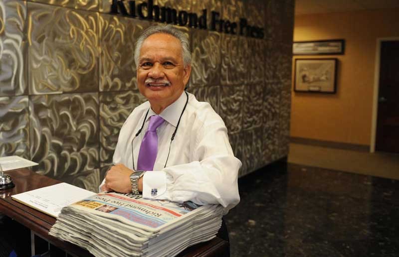 Richmond Free Press Publisher and Editor Ray Boone Dies