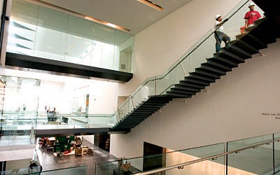 Working on a Building