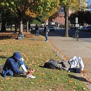 Squatter's Rights in Monroe Park