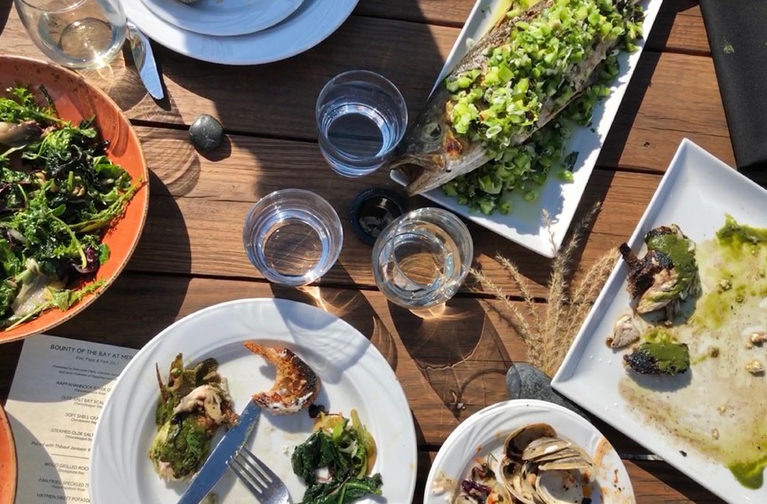 Chef Gabrielle Hamilton Cooks by the Rappahannock for Fire, Flour & Fork