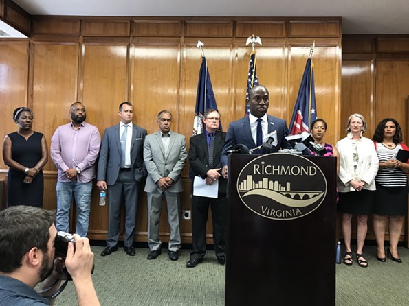 Read Mayor Stoney’s Press Release Postponing Monument Commission Meeting Until October