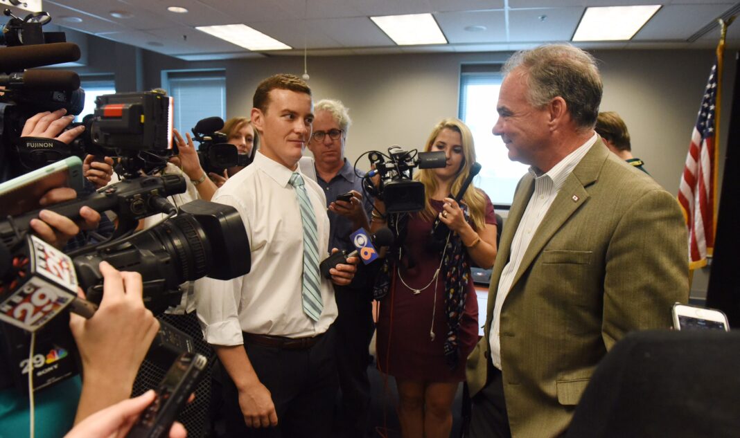 Behind the Photo: Tim Kaine