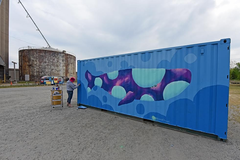 Behind the Photo: Whale Mural