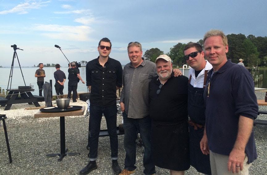 Preview: On the Set of “A Moveable Feast” at Merroir Restaurant
