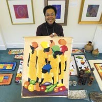 Elegba Folklore Sells Art for Haitian Relief