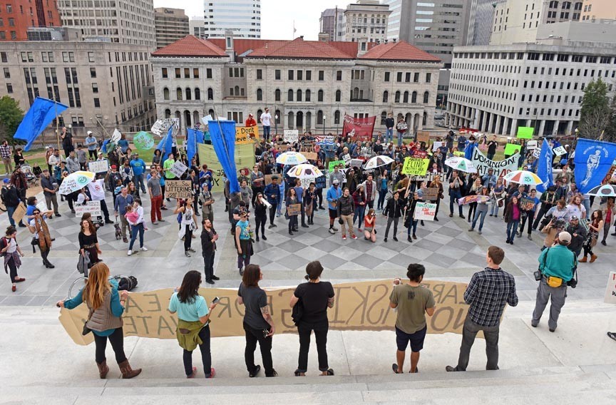 Virginia Green Groups Plan March on Mansion Protest