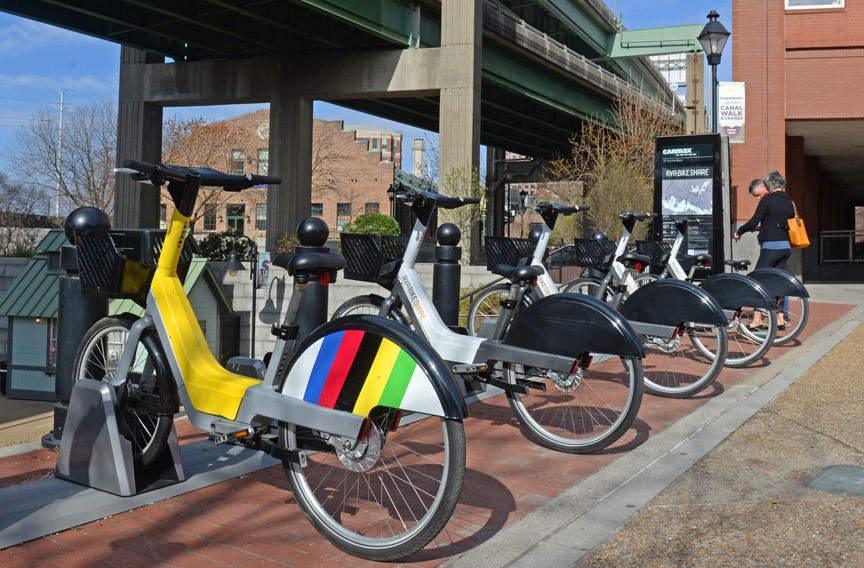RVA Bike Share Offers Free month to Riders Who Support Businesses on Broad During Pulse Construction