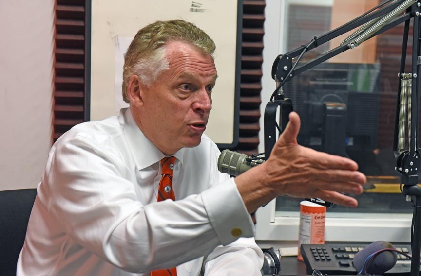 Gov. McAuliffe Splices and Dices on the Green Front