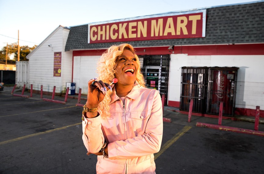 Big Freedia with DJs at the Broadberry