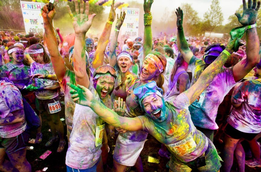 The Color Run at Richmond International Raceway