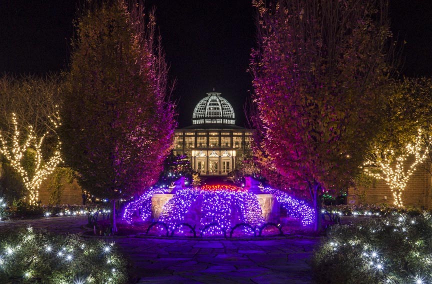 Dominion Gardenfest of Lights at Lewis Ginter Botanical Garden