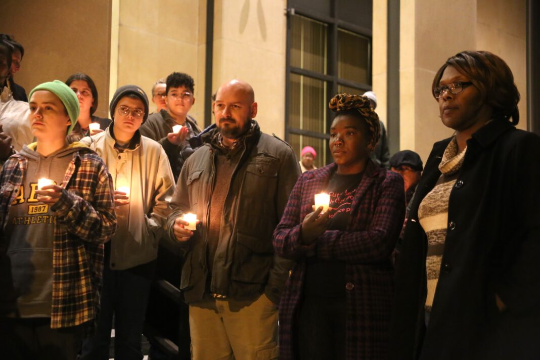 Stoney, McEachin and community mark Transgender Day of Remembrance in two ceremonies
