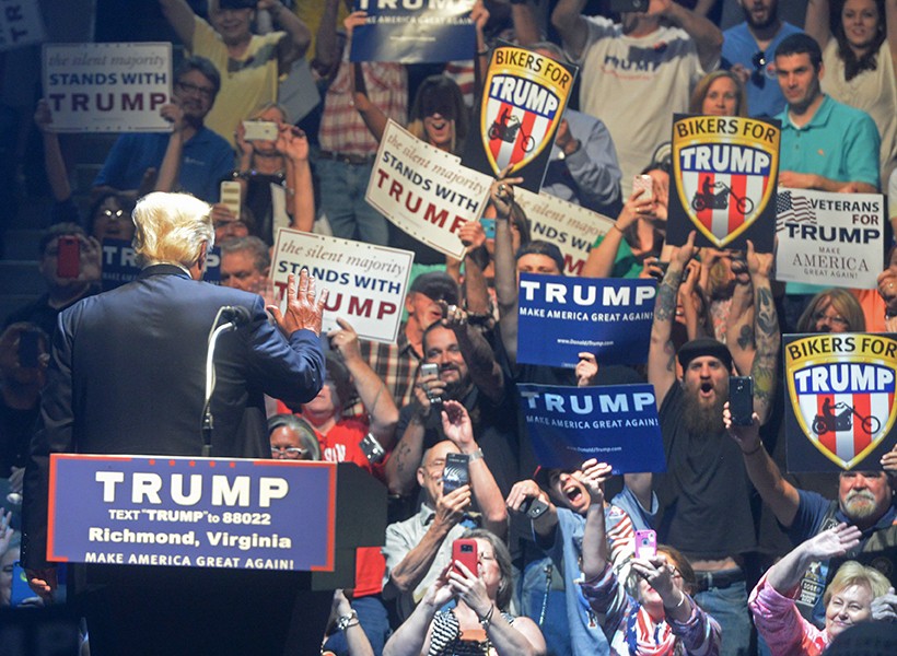 Trump Rally Paint Donald Trump Rally - Style Weekly