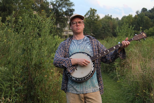 Daniel Bachman, a Virginian multi-instrumentalist and climate activist. - ALDONA DYE