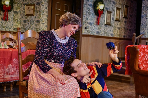Emily Cole and Joshua Mullins in "Greetings!" - KIERAN SEGALOFF