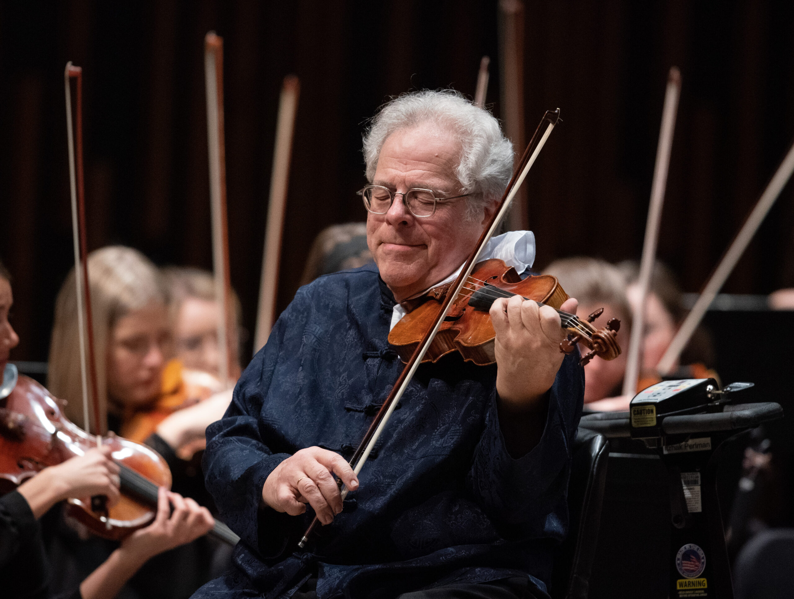 Israeli-American violinist Itzhak Perlman (BYU Arts)